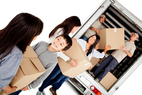 Packing and furniture handling for a Shoreditch move