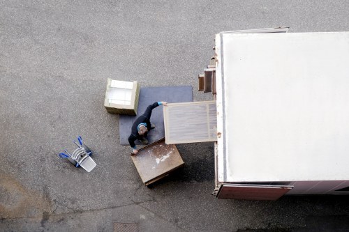Packing and moving household items for a Shoreditch flat