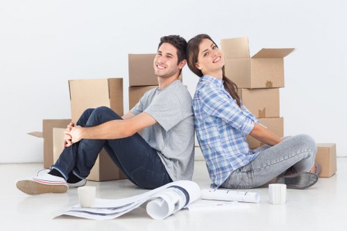 Office relocation support in Shoreditch with desks and equipment