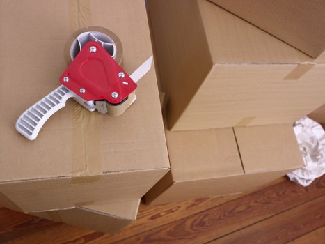 Packing and loading support for a Shoreditch move
